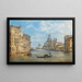 Venise vy över Grand Canal - Giovanni Grubacs — inramlat konstverk på väggen