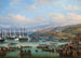 Le Rapatriement du corps de l'empereur Maximilien du Mexique à Trieste le 15 janvier 1868 - Giovanni Grubacs — vy av konstverket