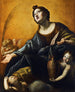 Sainte Praxède - Giovanni Lanfranco — vy av konstverket