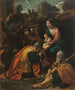 L'Adoration des Mages - Giovanni Lanfranco — vy av konstverket