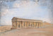 Le Temple de Thésée Athènes - Giovanni Lanza — vy av konstverket