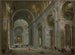 interiör av Sankt Peter i Rom - Giovanni Paolo Panini — vy av konstverket