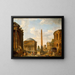 Roman Caprice: Le Panthéon et autres monuments - Giovanni Paolo Panini — inramlat konstverk på väggen