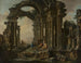 Ruins romaines - Giovanni Paolo Panini — vy av konstverket