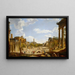 Vue du Forum Romain - Giovanni Paolo Panini — inramlat konstverk på väggen