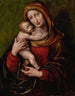 Vierge à l'Enfant - Giovanni Pietro Rizzi Pedrini — vy av konstverket