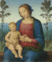 La Vierge à l'Enfant dans un paysage - Giovanni di Pietro — vy av konstverket