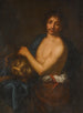 David med Goliaths huvud - Girolamo Forabosco — vy av konstverket