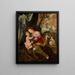 La Vierge à l'Enfant avec Noli Me Tangere Beyond - Girolamo Macchietti — inramlat konstverk på väggen