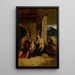 La Sainte Famille dans un paysage - Girolamo Mazzola Bedoli — inramlat konstverk på väggen