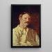 Robert Louis Stevenson 1850-1894 Essäist poet och romanförfattare - Girolamo Nerli — inramlat konstverk på väggen