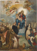Remise du rosaire - Giulio Cesare Angeli — vy av konstverket