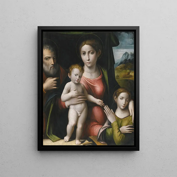 Giulio Raibolini - The Mystic Marriage Of Saint Catherine.webp
