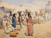 Les vendeurs d'oranges - Giulio Rosati — vy av konstverket