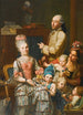Antonio Ghedini och hans familj - Giuseppe Baldrighi — vy av konstverket