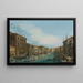 Vue du Grand Canal depuis le Palazzo Grimani - Giuseppe Bernardino Bison — inramlat konstverk på väggen