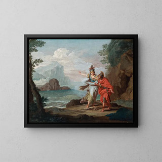 Giuseppe Bottani - Athena Appearing To Odysseus To Reveal The Island Of Ithaca.webp