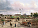 La place Louis XVI, place de la Concorde 1829 - Giuseppe Canella — vy av konstverket