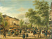 Vue de Paris sur le boulevard Montmartre - Giuseppe Canella — vy av konstverket