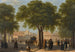 Promenade du Prado, Madrid - Giuseppe Canella — vy av konstverket