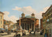 Vue du Panthéon, Rome - Giuseppe Canella — vy av konstverket