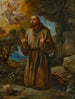Saint François en bön - Giuseppe Cesari — vy av konstverket