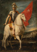 Saint Louis de Toulouse på hästryggen - Giuseppe Cesari — vy av konstverket