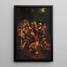 La capture du Christ - Giuseppe Cesari — inramlat konstverk på väggen