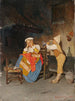 Le Petit musicien - Giuseppe Costantini — vy av konstverket