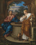 Le Christ et la femme samaritaine - Giuseppe Nicola Nasini — vy av konstverket