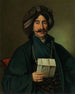 man i ottomansk klänning - Giuseppe Tominz — vy av konstverket