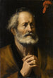 Saint Pierre et le coq - Giuseppe Vermiglio — vy av konstverket