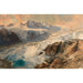 Reproduktion av målningen av Glacier de Grand Croux, Cogne - Edward Theodore Compton