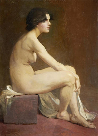 Glyn Warren Philpot - Portrait Of A Female Nude.webp