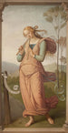 Euterpe, poesins muse - Godfried Guffens — vy av konstverket