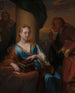 En onödig moralundervisning - Godfried Schalcken — vy av konstverket