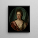 Anna Maria Gool - Godfried Schalcken — inramlat konstverk på väggen