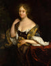 Portrait av Isabelle Agneta Deutz - Godfried Schalcken — vy av konstverket