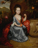 ett porträtt av en ung flicka som man tror är Anne Conslade - Godfried Schalcken — vy av konstverket