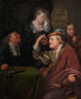 L'examen médical - Godfried Schalcken — vy av konstverket