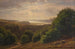 Vue depuis Vesterskov près de Mariager avec le fjord en arrière-plan - Godtfred Rump — vy av konstverket
