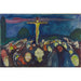 Reproduktion av målningen Golgatha - Edvard Munch