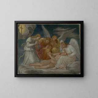 Gottlieb Schick - Christus erblickt im Traum das Kreuz.webp