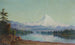 Mont Tacoma från Lake Washington - Grafton Tyler Brown — vy av konstverket