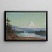 Mont Tacoma från Lake Washington - Grafton Tyler Brown — inramlat konstverk på väggen