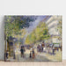 Reproduktion av målningen Grands Boulevards - Pierre-Auguste Renoir