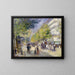 Reproduktion av målningen Grands Boulevards - Pierre-Auguste Renoir