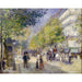 Reproduktion av målningen Grands Boulevards - Pierre-Auguste Renoir