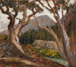 Grant Wood - Longs Peak from Loch Vale Estes Park Colorado.webp