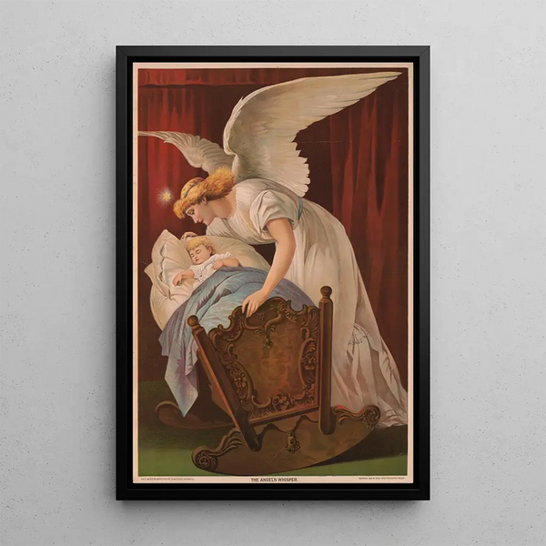 Le murmure des anges - Great Western Supply House — inramlat konstverk på väggen